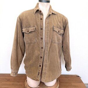 Vintage Levi's Corduroy Lightweight Shirt Jacket - Size Large